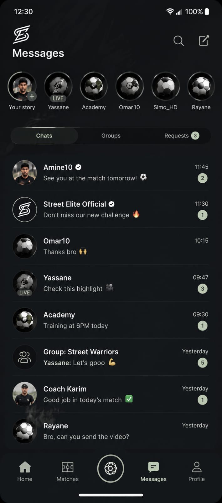 Messages